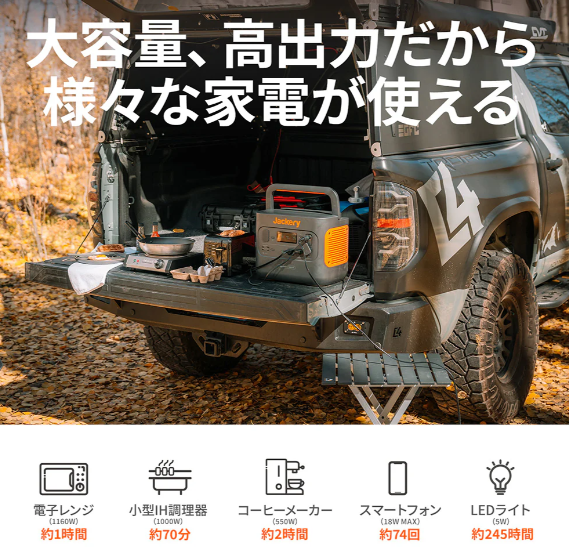 Jackery 1500 Proイメージ3